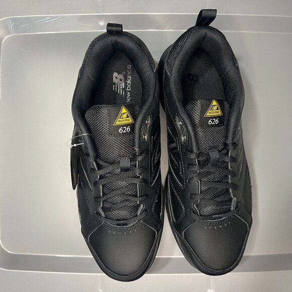 New Balance 626v2 Work Shoes Mens 6E Wide Black Slip Resistant Sz 9.5 - Picture 7 of 10